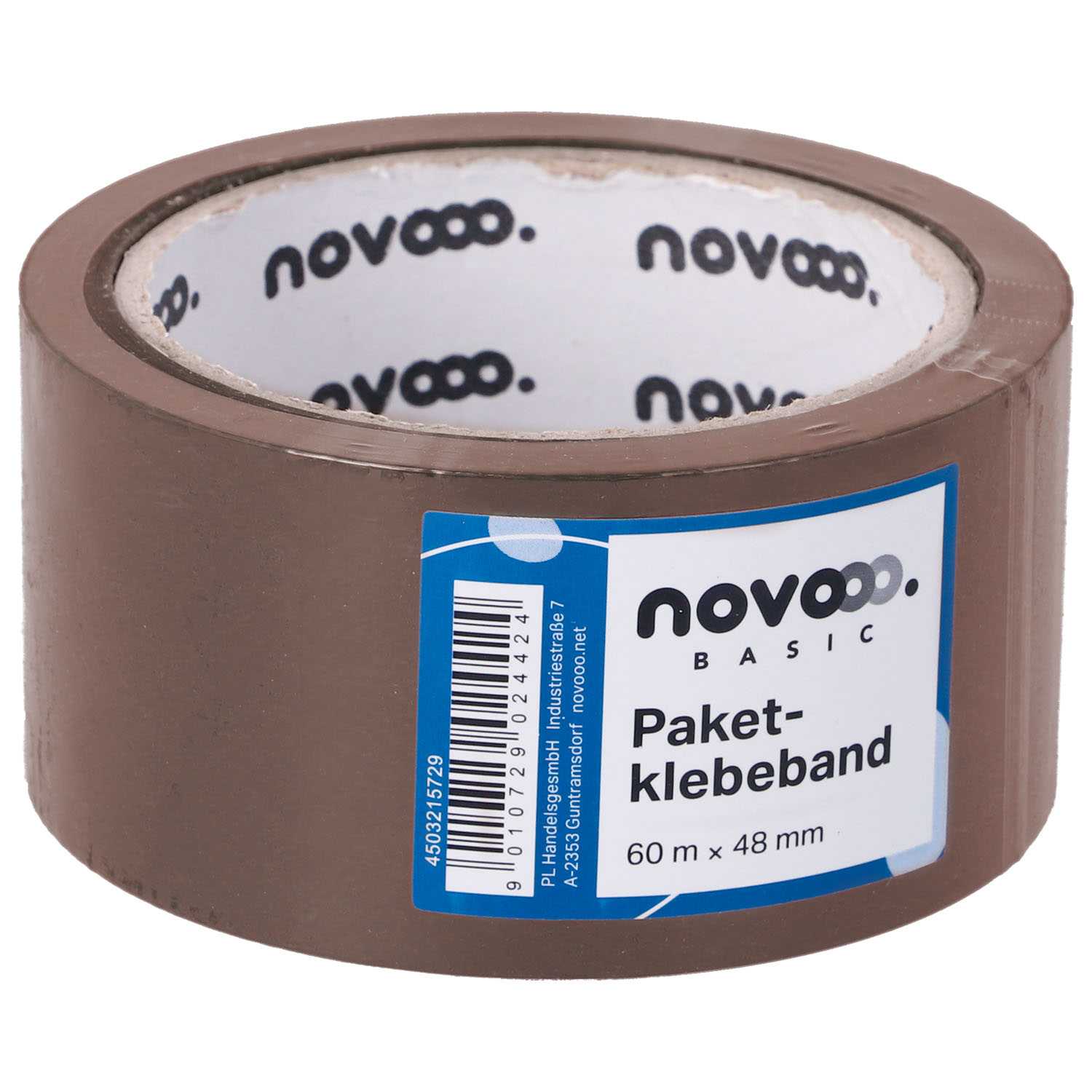 novooo Paketklebeband 48mmx60m braun