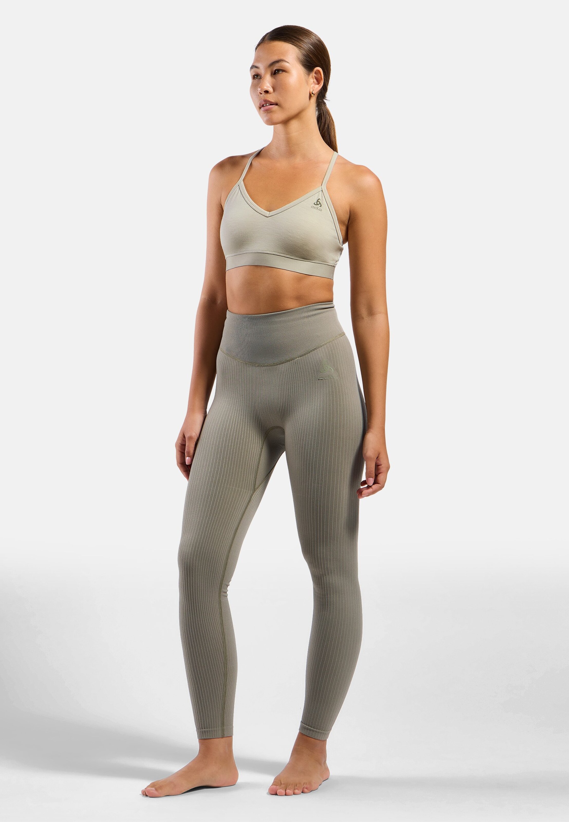 Merino Soft Sport-BH in agate gray