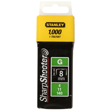 Stanley nieten type g 10.6x8mm 1000st
