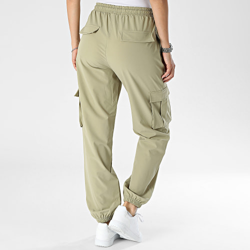 Pantalon Cargo Femme Kirby Vert Kaki Clair