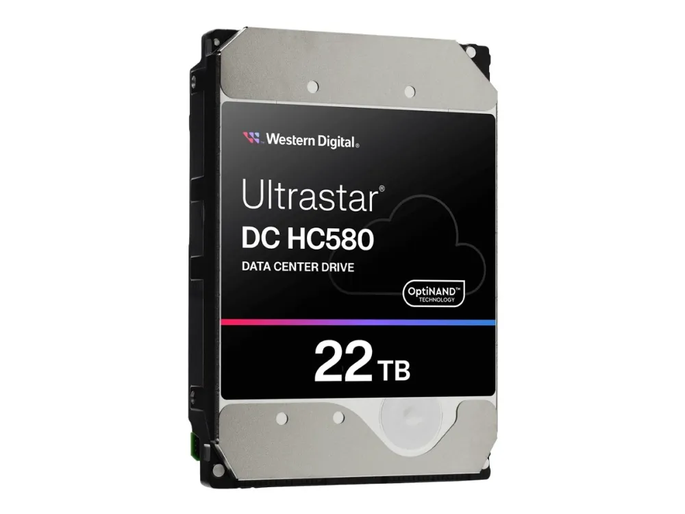 WD Ultrastar DC HC580 WUH722422ALE6L4 - Harddisk - 22 TB - intern - 3,5