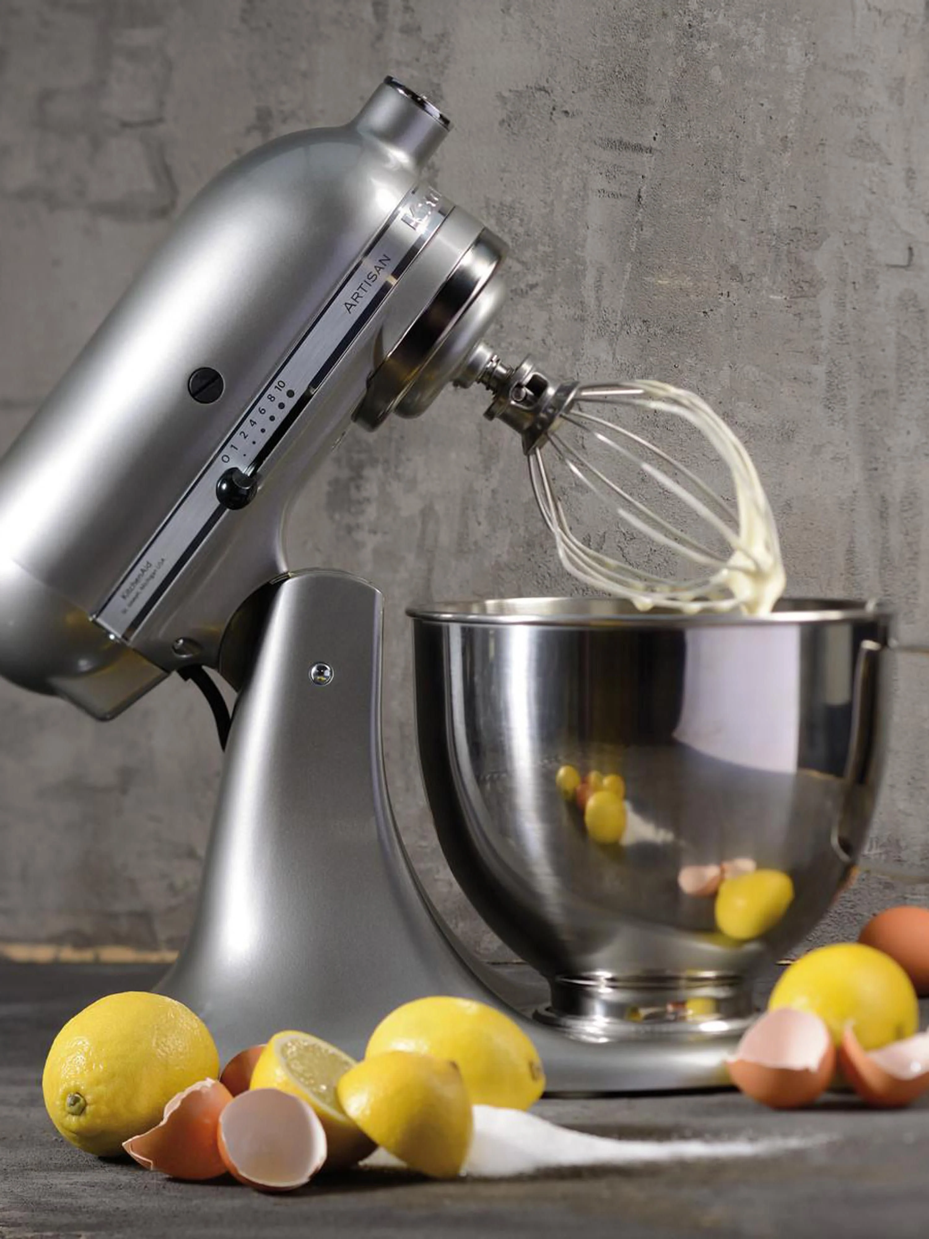 Kantelkop keukenmachine Artisan, 4.8 L, 5-delig