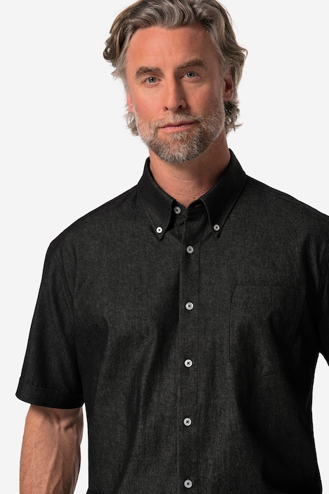 Boston Park Hemd, Halbarm, Buttondown-Kragen, Comfort Fit, bis 8 XL