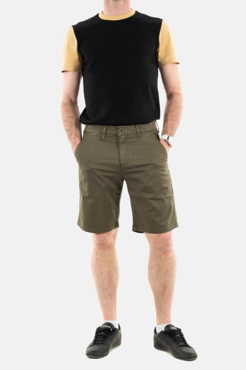 Shorts bermudas Benson & Cherry berlin kaki clair