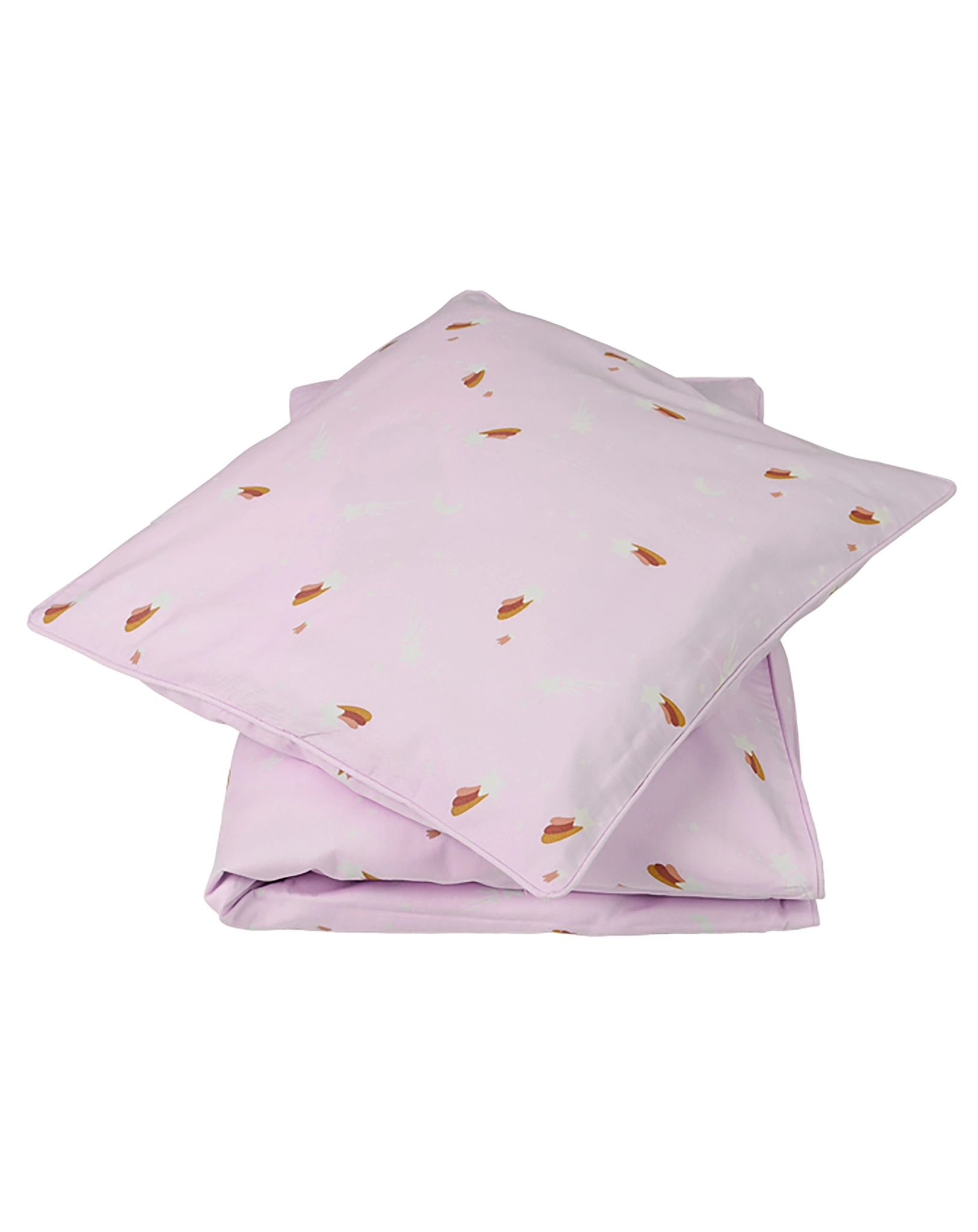Baby-Bettwäsche SHOOTING STAR (70x100/40x45) in rosa