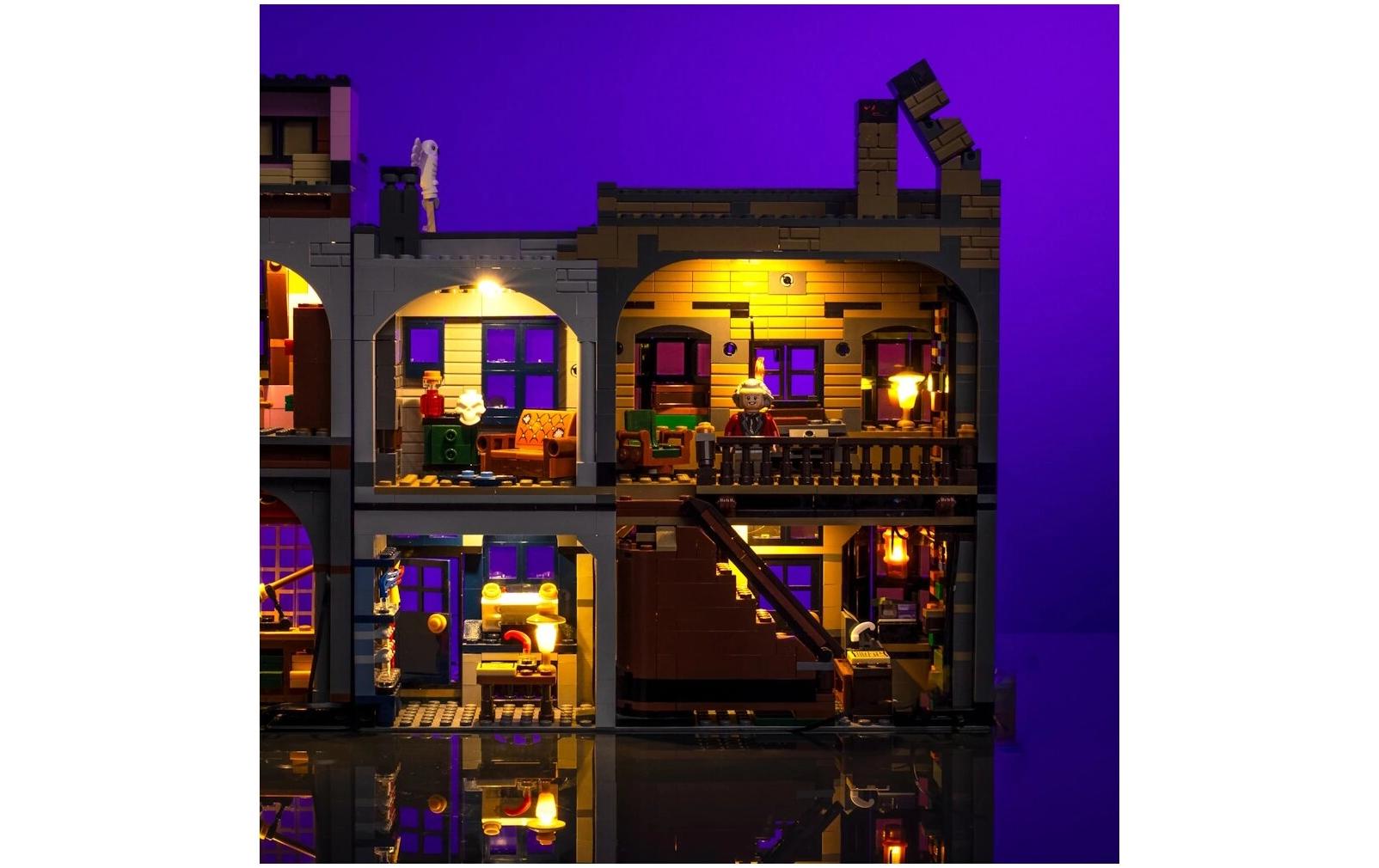 LED-Licht-Set für LEGO® Winkelgasse 75978<br>Beleuchtungs-Kit