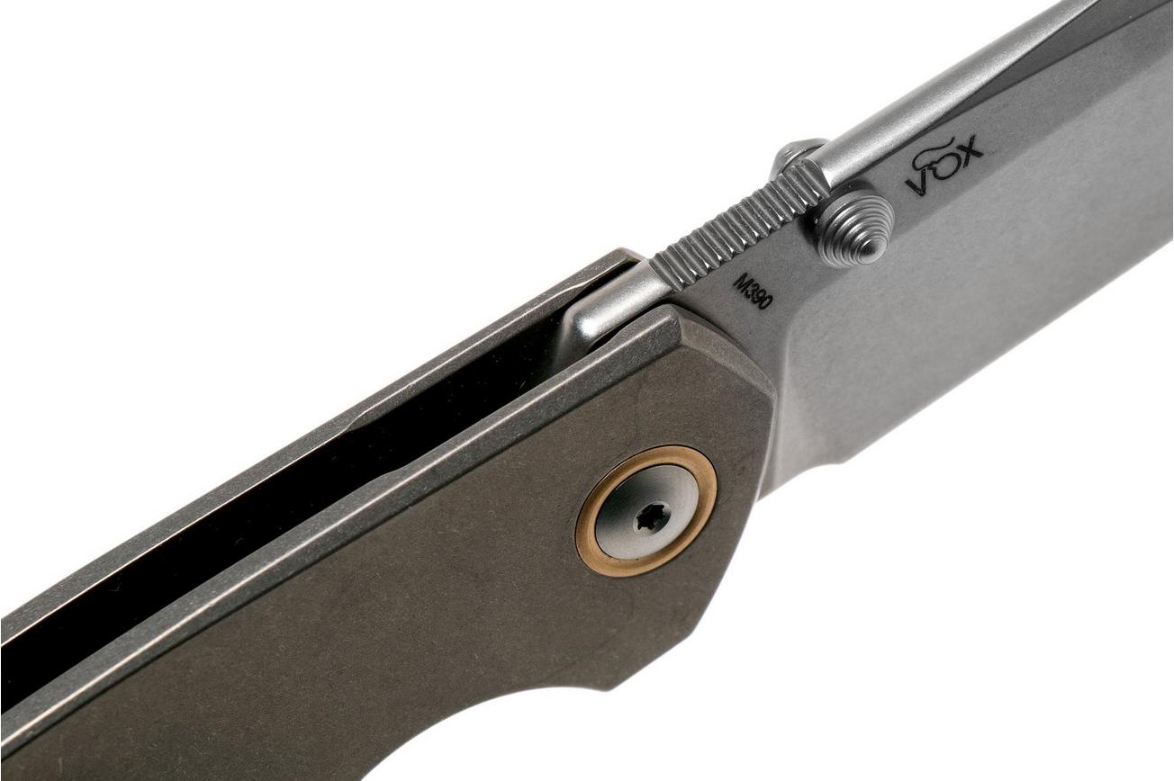 Viper Katla V5982TI Stonewashed, Titanium zakmes, Jesper Voxnaes design