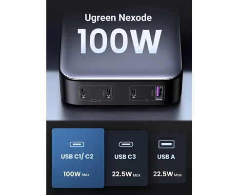 UGREEN Nexode 100W GaN Desktop Charger