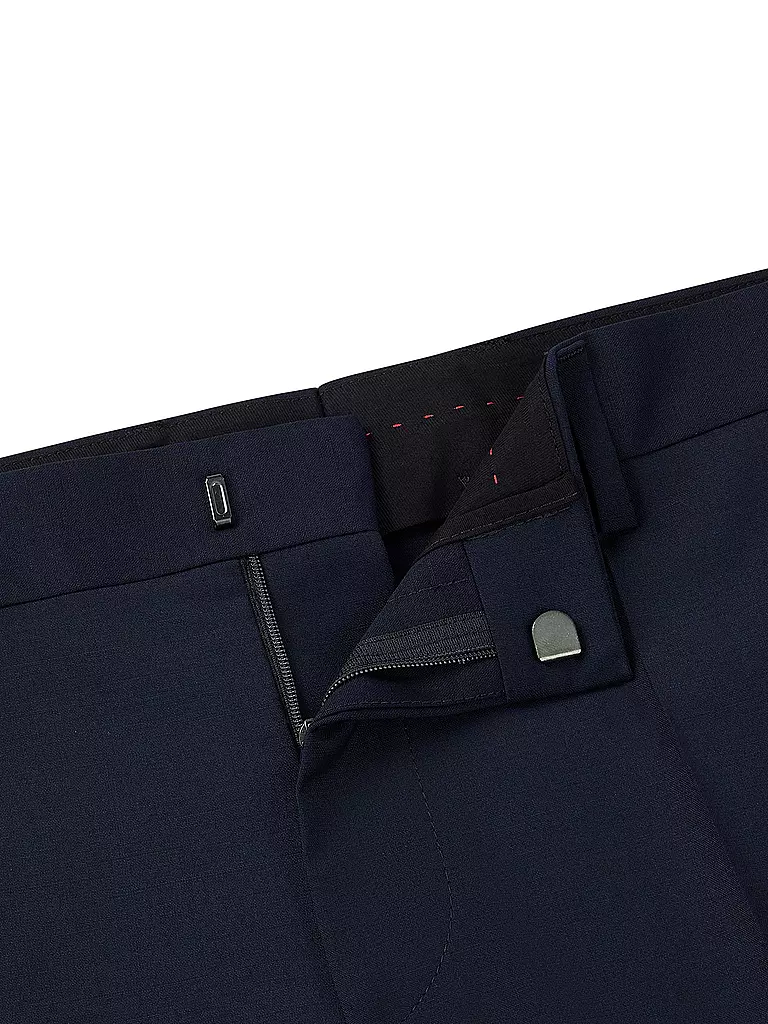 HUGO Anzughose Slim Fit dunkelblau