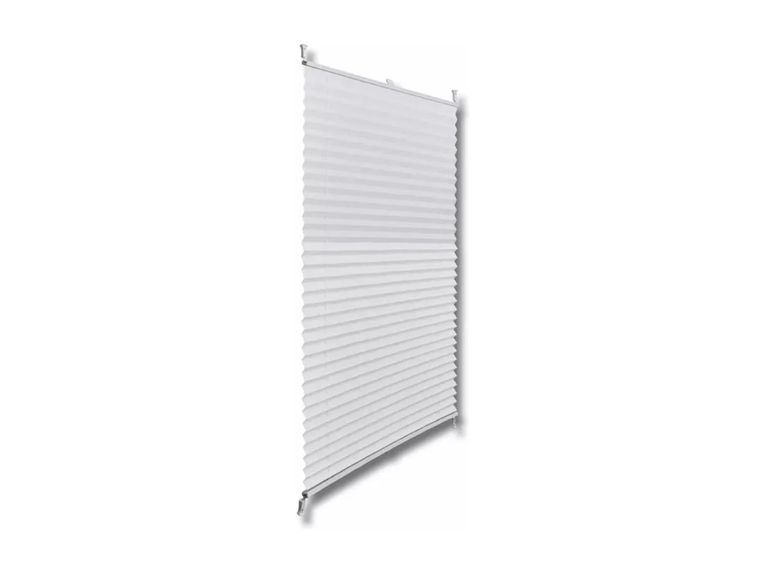 Store plissé 110x150 cm Blanc