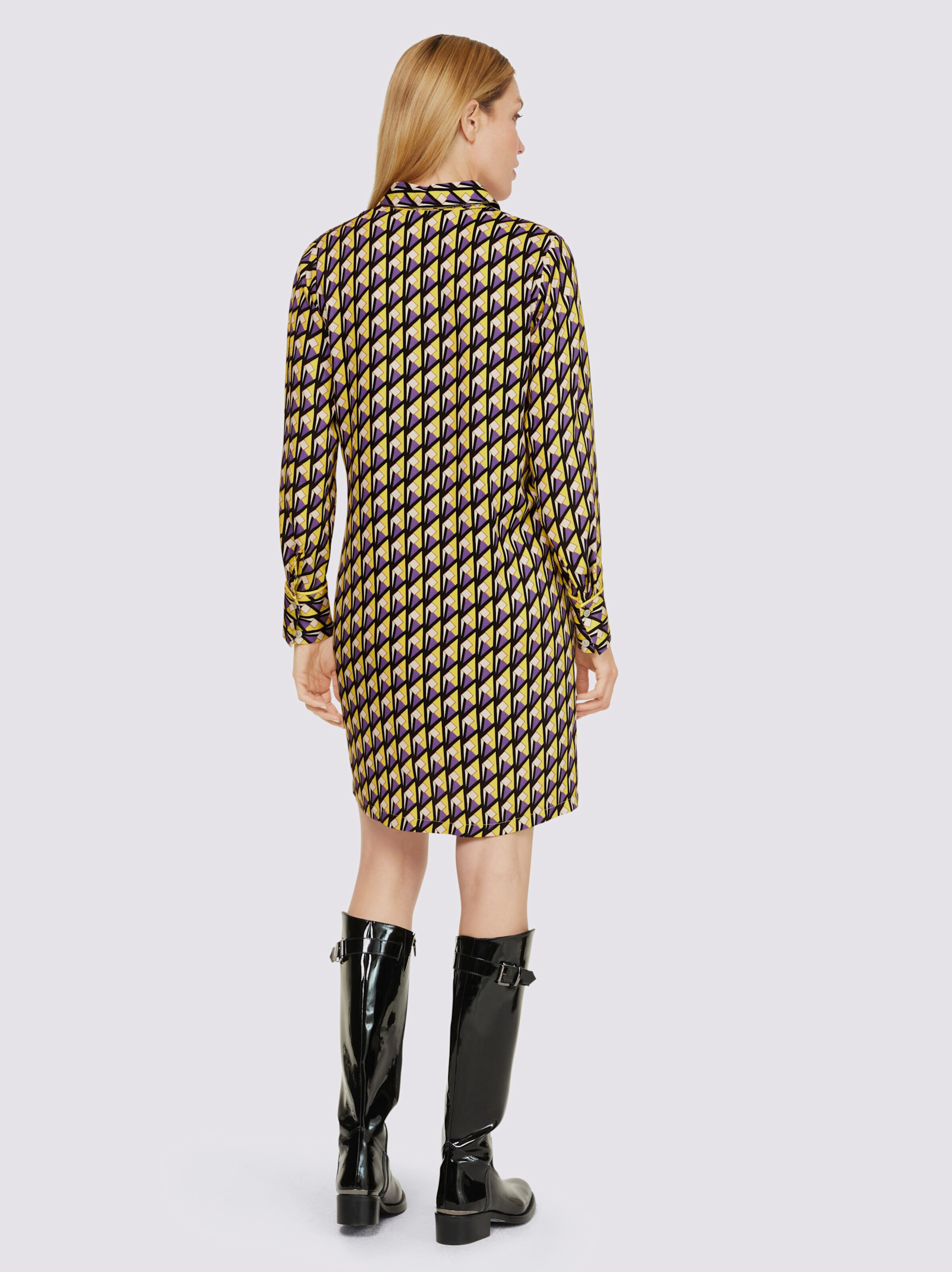Druck-Kleid