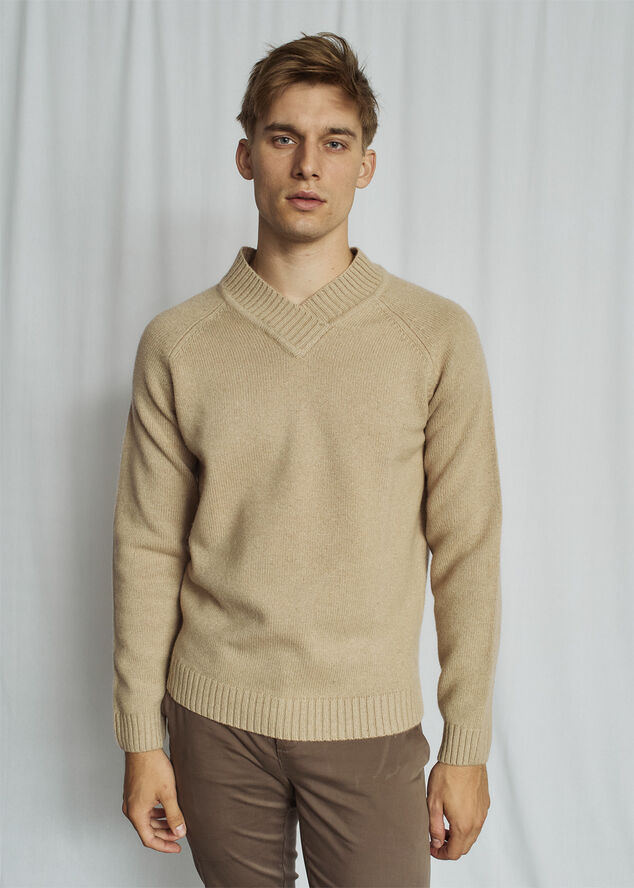 Bruun & Stengade BS Douglas Regular Fit Knitwear Sand