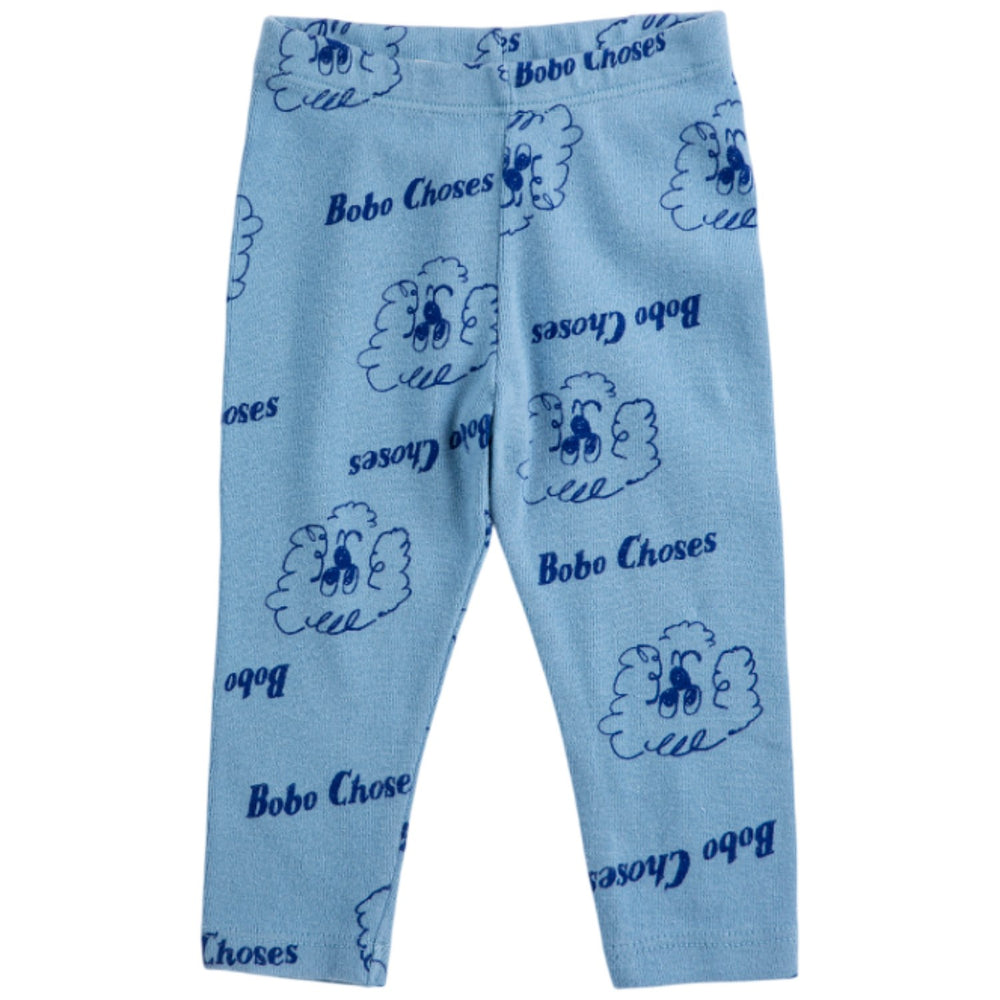 Køb Bobo Choses Prussian Blue Pickles The Dog All Over Leggings