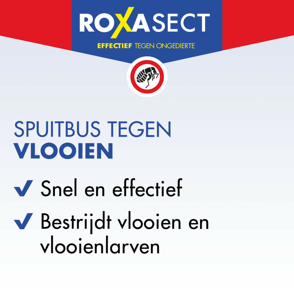 Roxasect Spray tegen Vlooien 300 ml