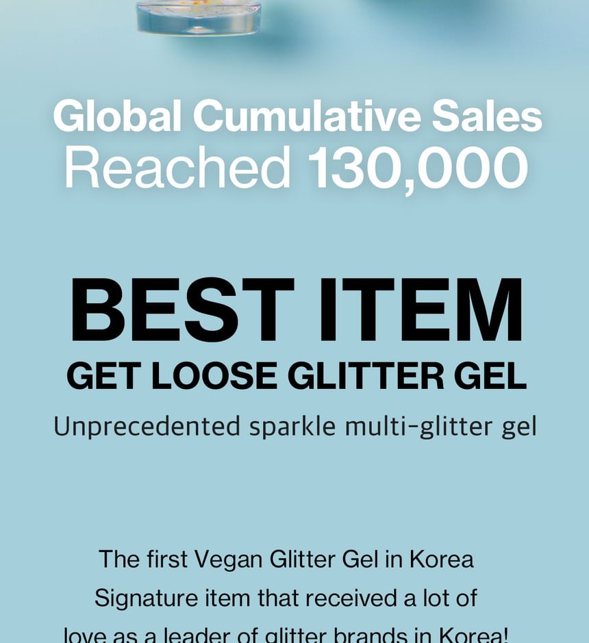UNLEASHIA - Get Loose Glitter Gel - 7 kleuren