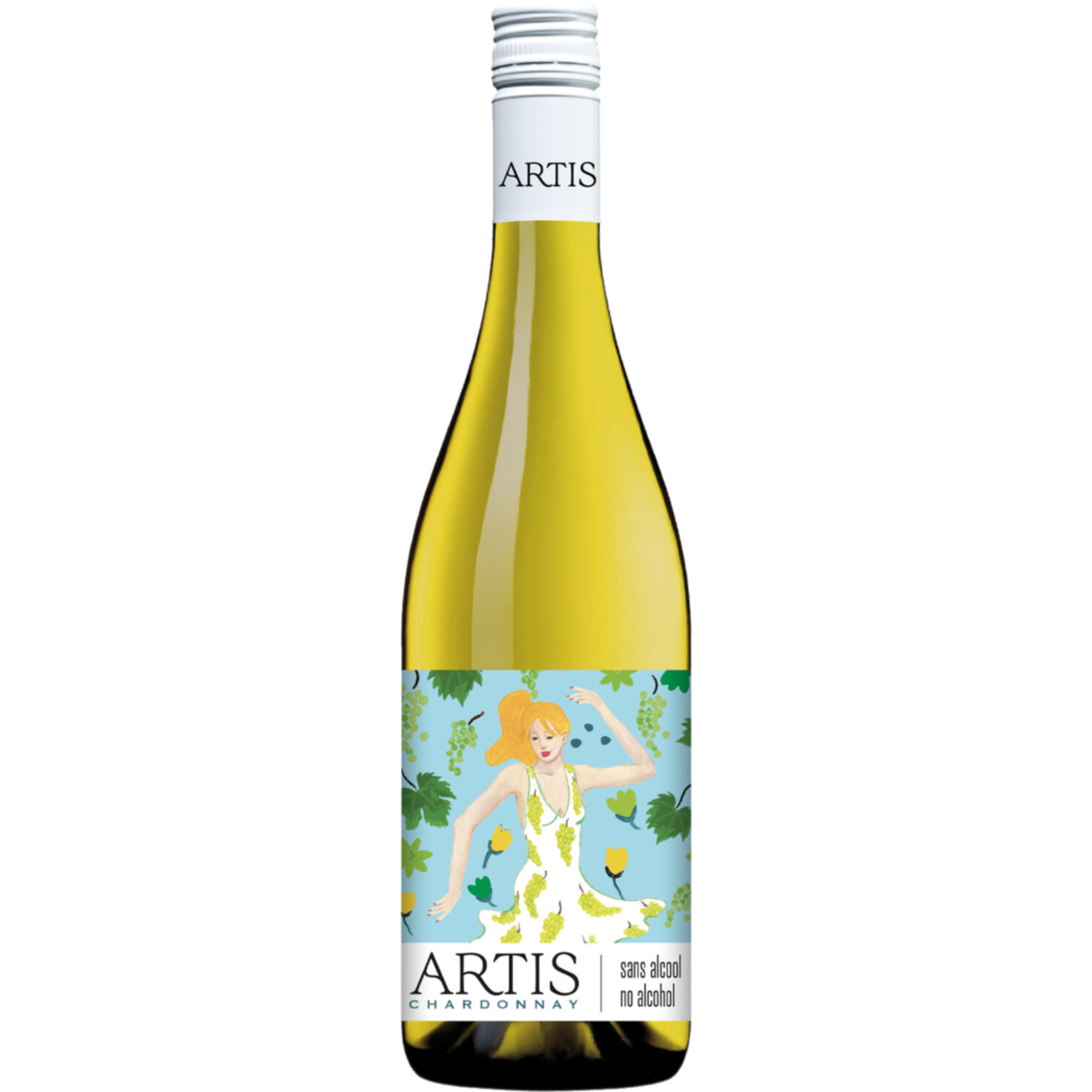 Artis Vin de France Chardonnay, alkoholfrei -75cl