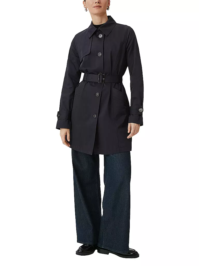 COMMA Trenchcoat dunkelblau