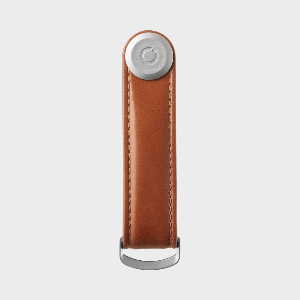 Orbitkey - Leather Key Organiser - Cognac/Tan