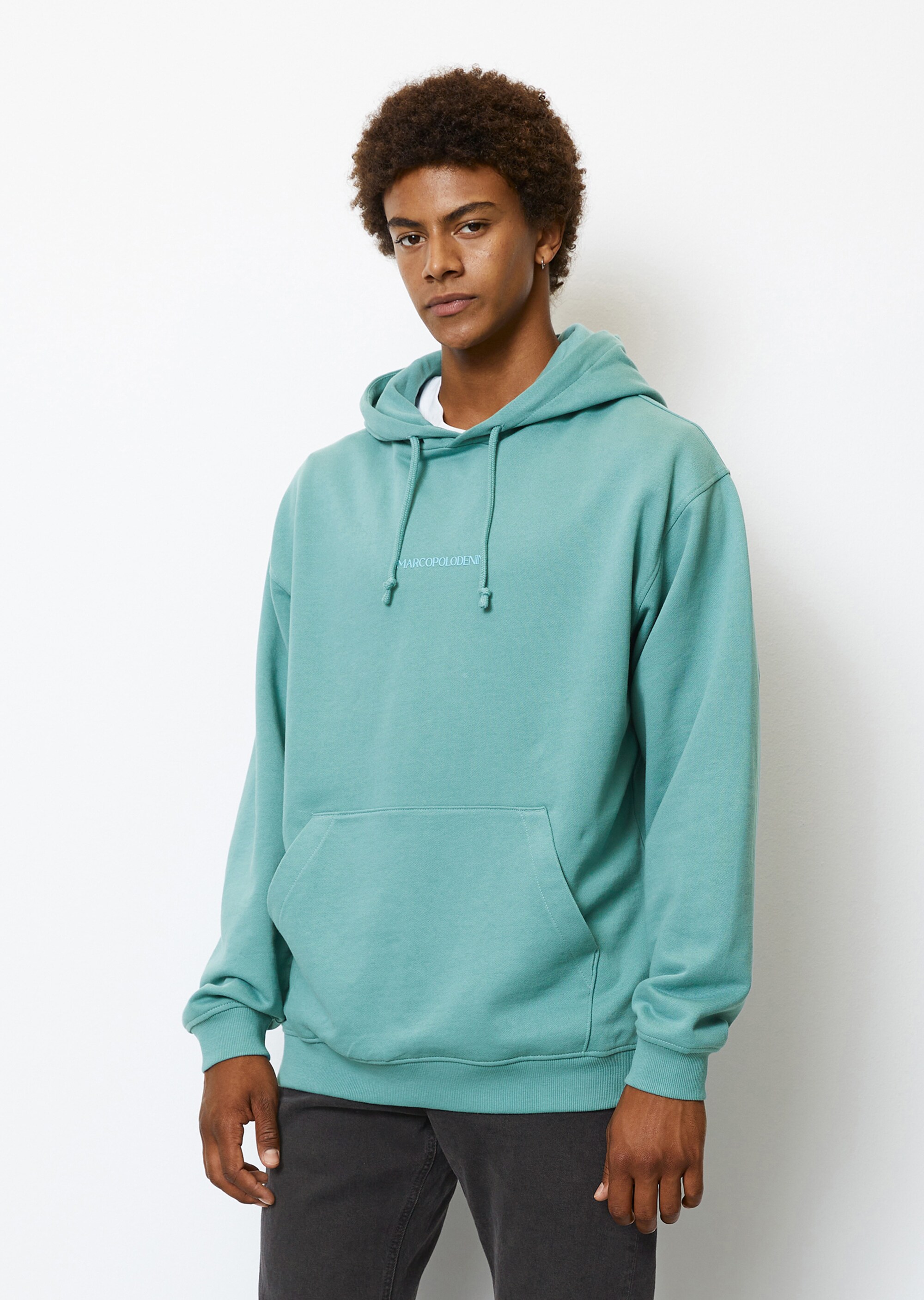 Kapuzen-Sweatshirt oversized mit coolem Rücken-Print