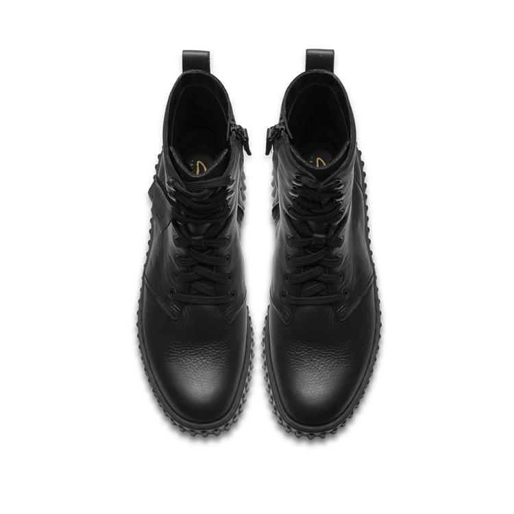 Clarks Torhill Style black leather