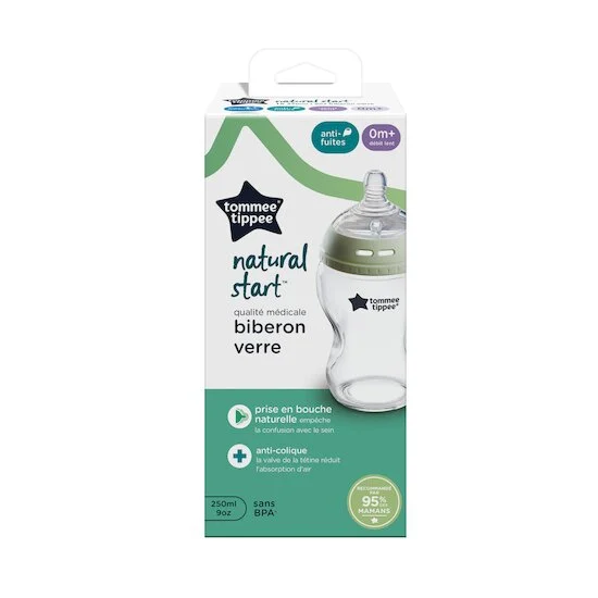 Biberon anti-colique Natural Start   250 ml   de               Tommee Tippee
