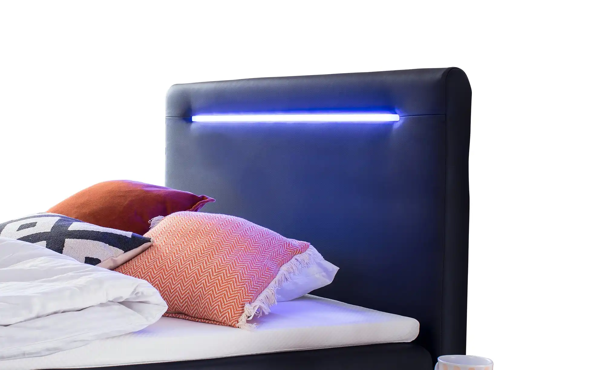 Boxspringbett mit LED-Beleuchtung Knight