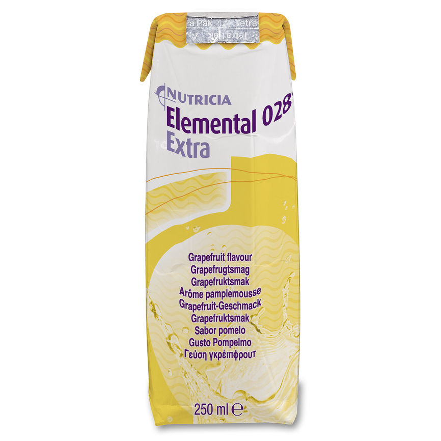 ELEMENTAL 028 EXTRA, Flytende grapefrukt 18x250 ml