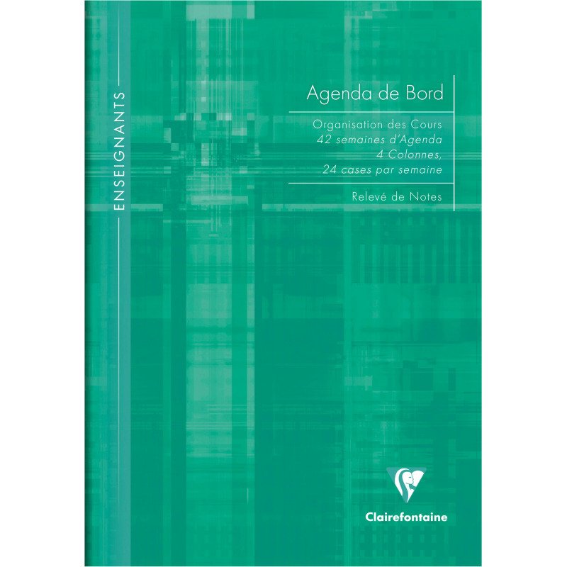 Agenda de bord A4 Clairefontaine 144 pages