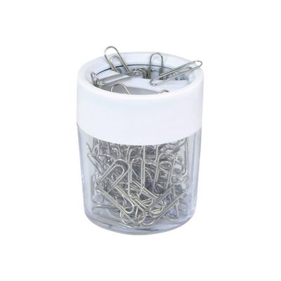 Rapesco - Ditrbuteur aimanté + 100 trombones couleurs assorties