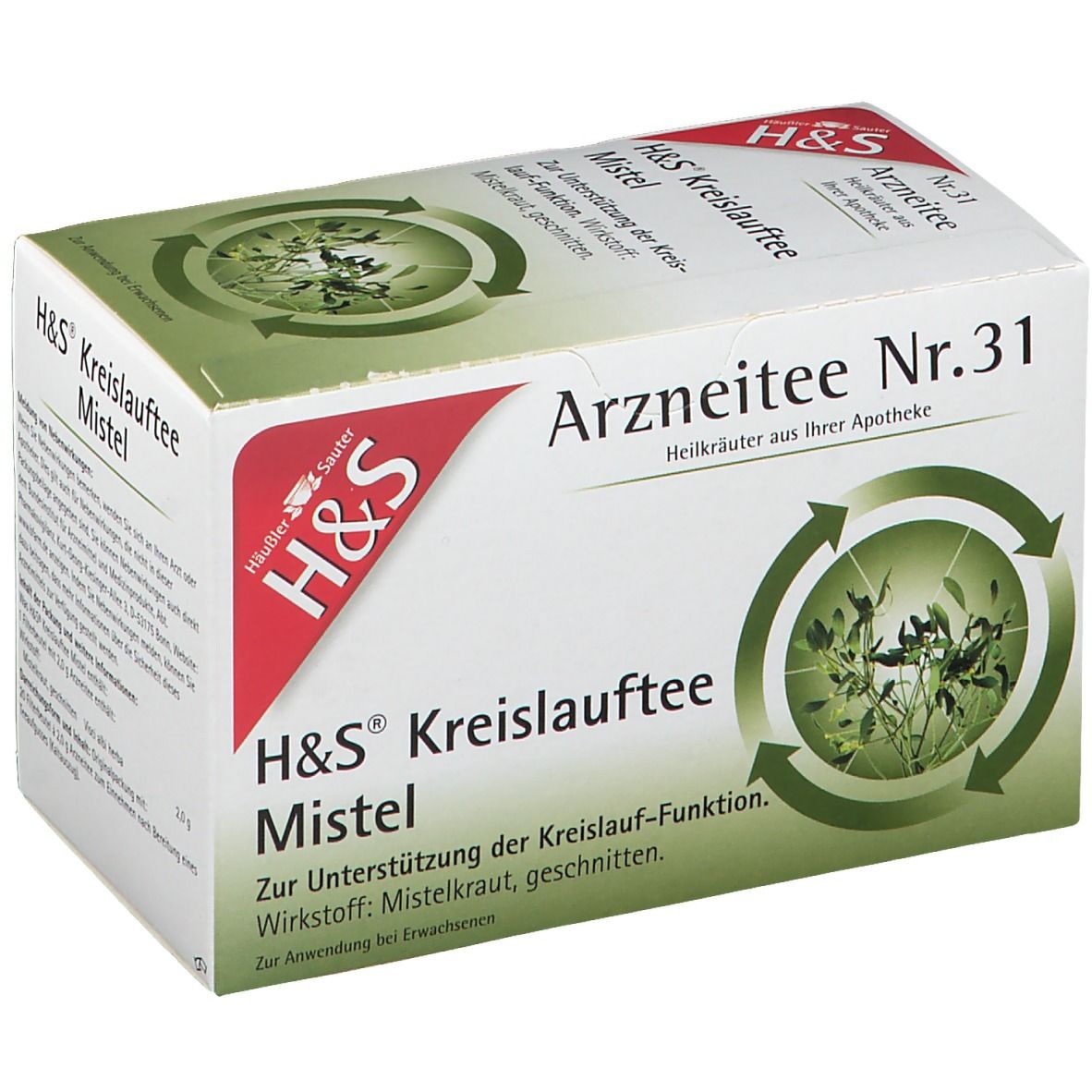 H&S Kreislauftee Mistel Nr. 31