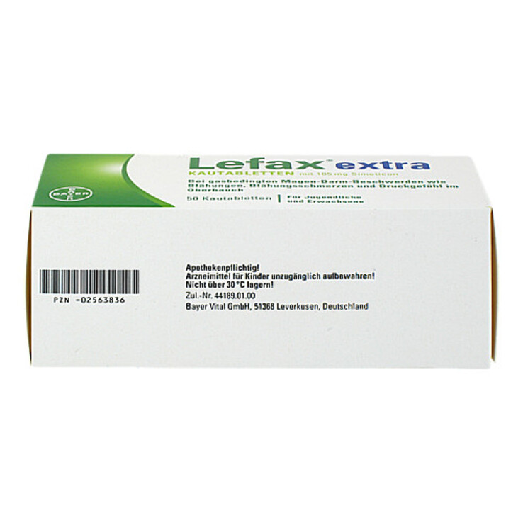 Lefax extra Kautabletten, 50 St