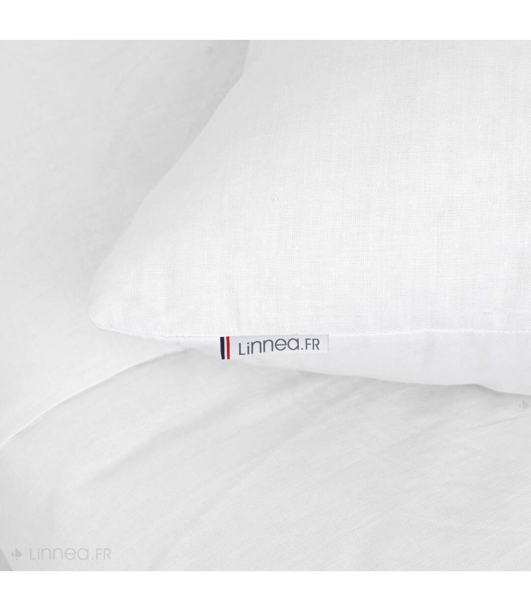 Pack premium couette 120x150 garnissage 100% polyester 300g/m2 et oreiller 40x60 cm GAVROCHE blanc
