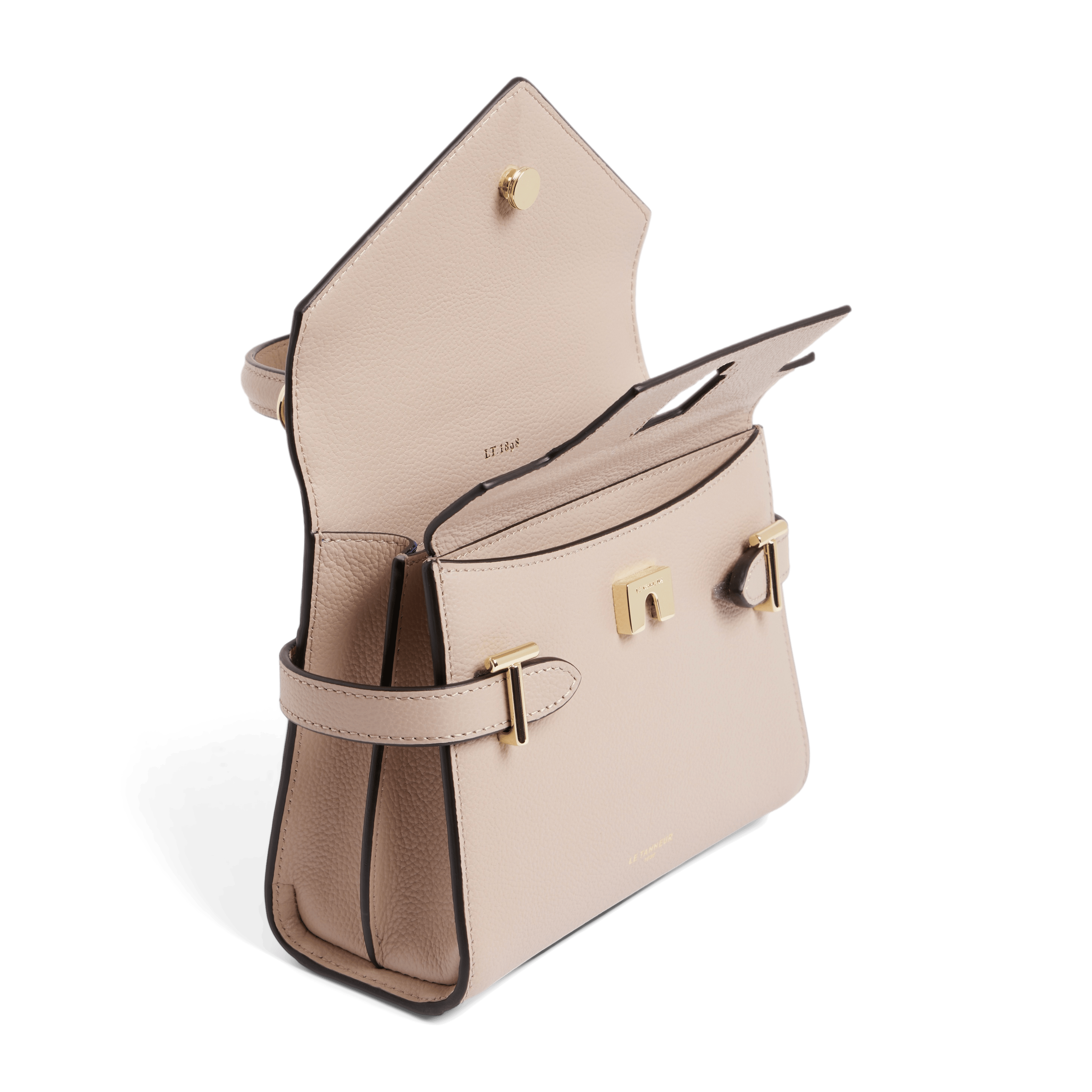 EMILIE - Sac à main en cuir | Beige