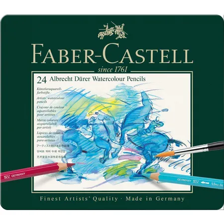 Faber-Castell Albrecht Dürer Aquarellstift, 24er Metalletui
