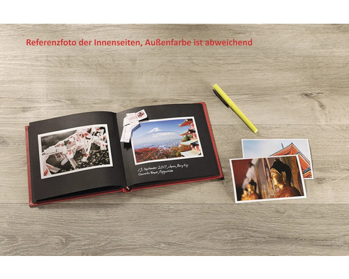 Fotoalbum Fun rood 18x18 cm