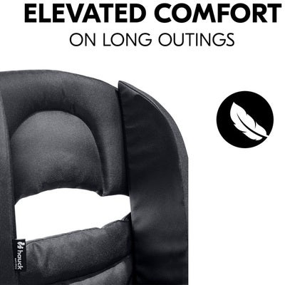 Hauck Comfort Sittepute til Sykkelvogn, Black