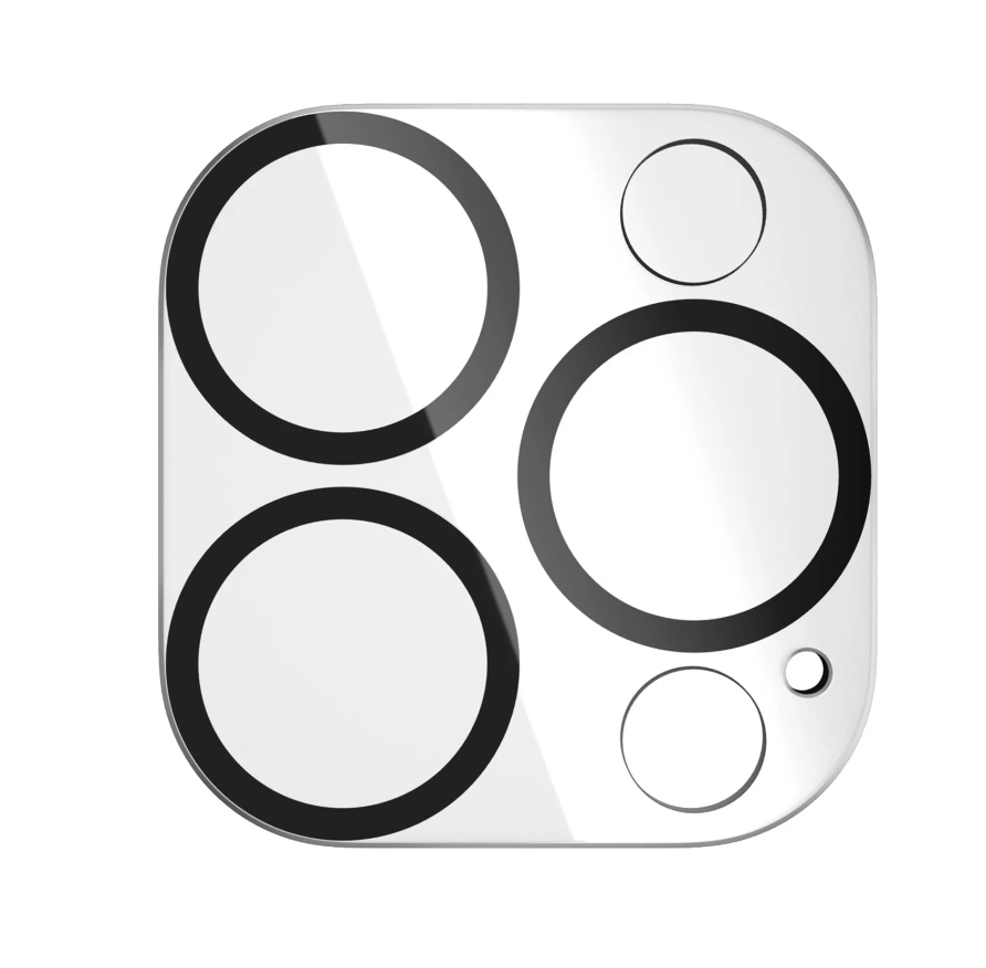 iPhone 15 Pro / iPhone 15 Pro Max Kamera Objektiv Protector Panzer Glas (1137) - Transparent