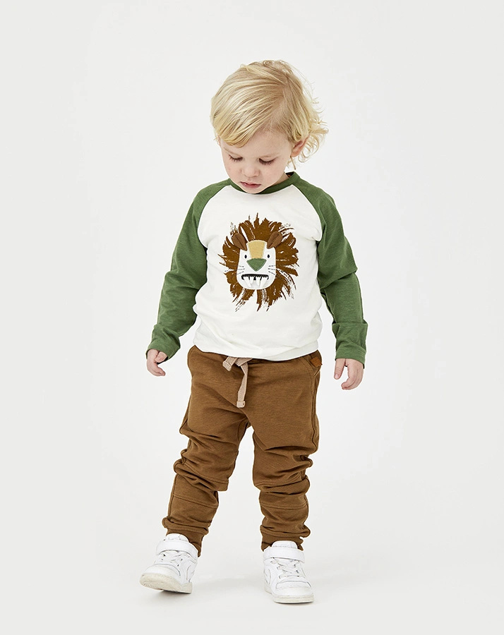 Langarmshirt ARCHIE LÖWE in elm green