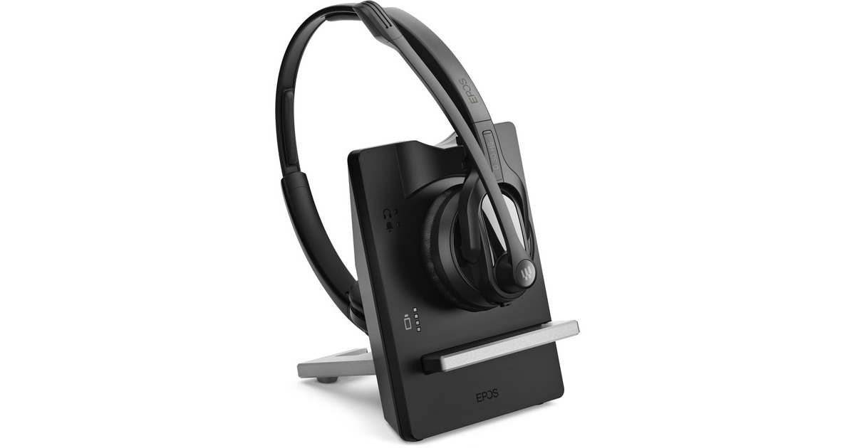 EPOSIMPACT D 30 USB ML on-ear headset  (Zwart)