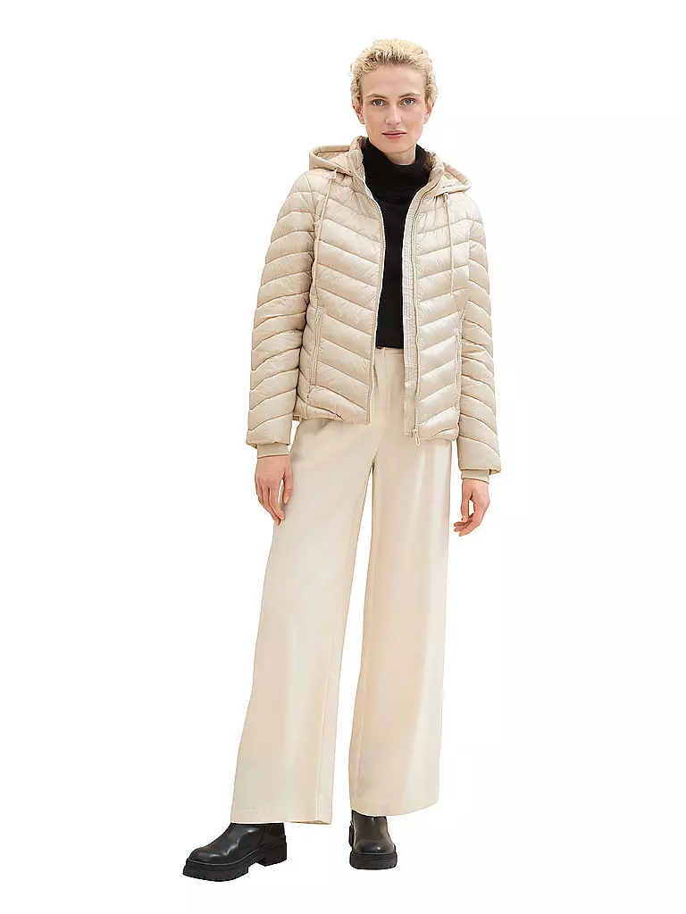 TOM TAILOR Leichtsteppjacke beige