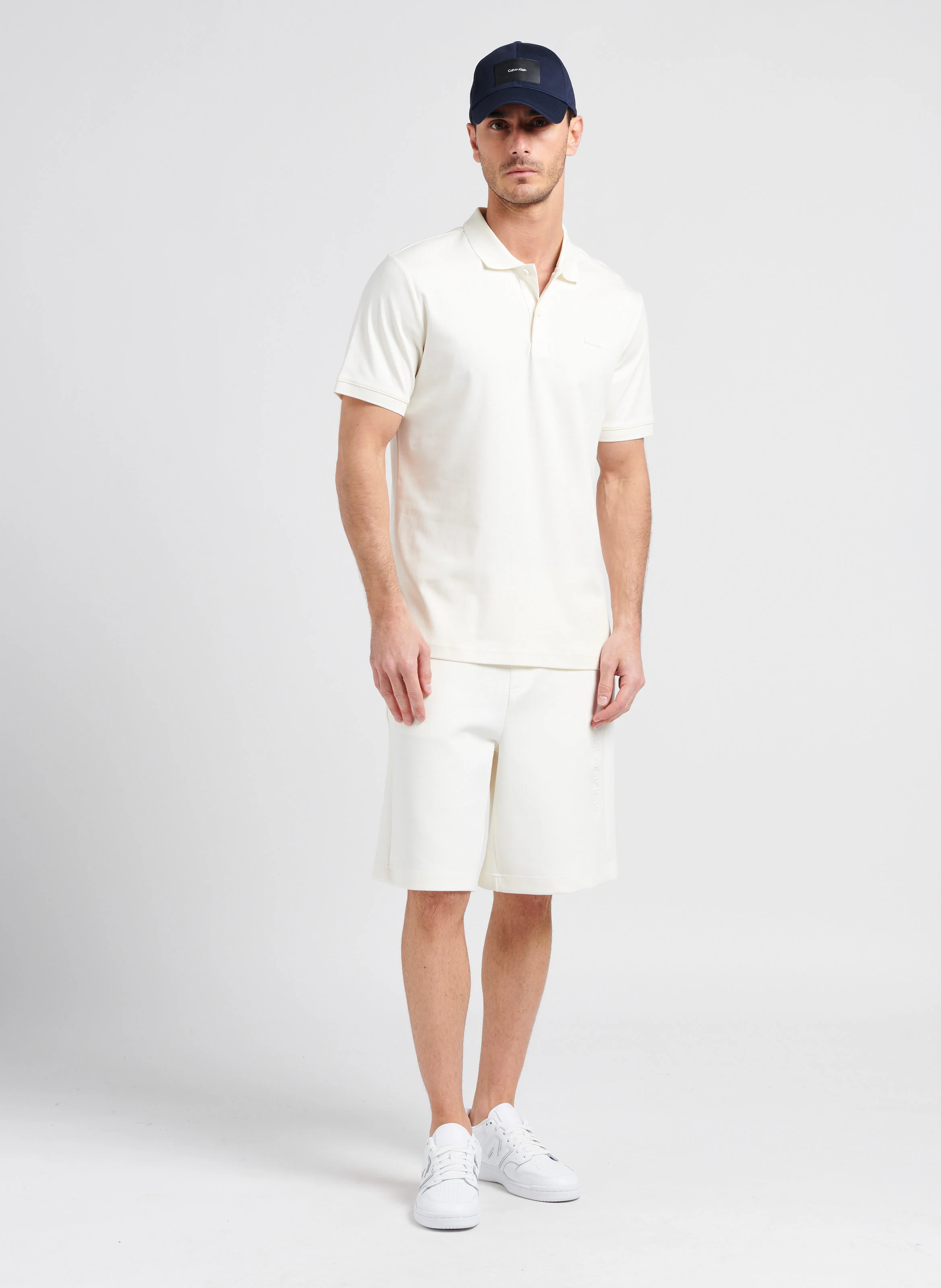 480 - Baskets basses en cuir | Blanc