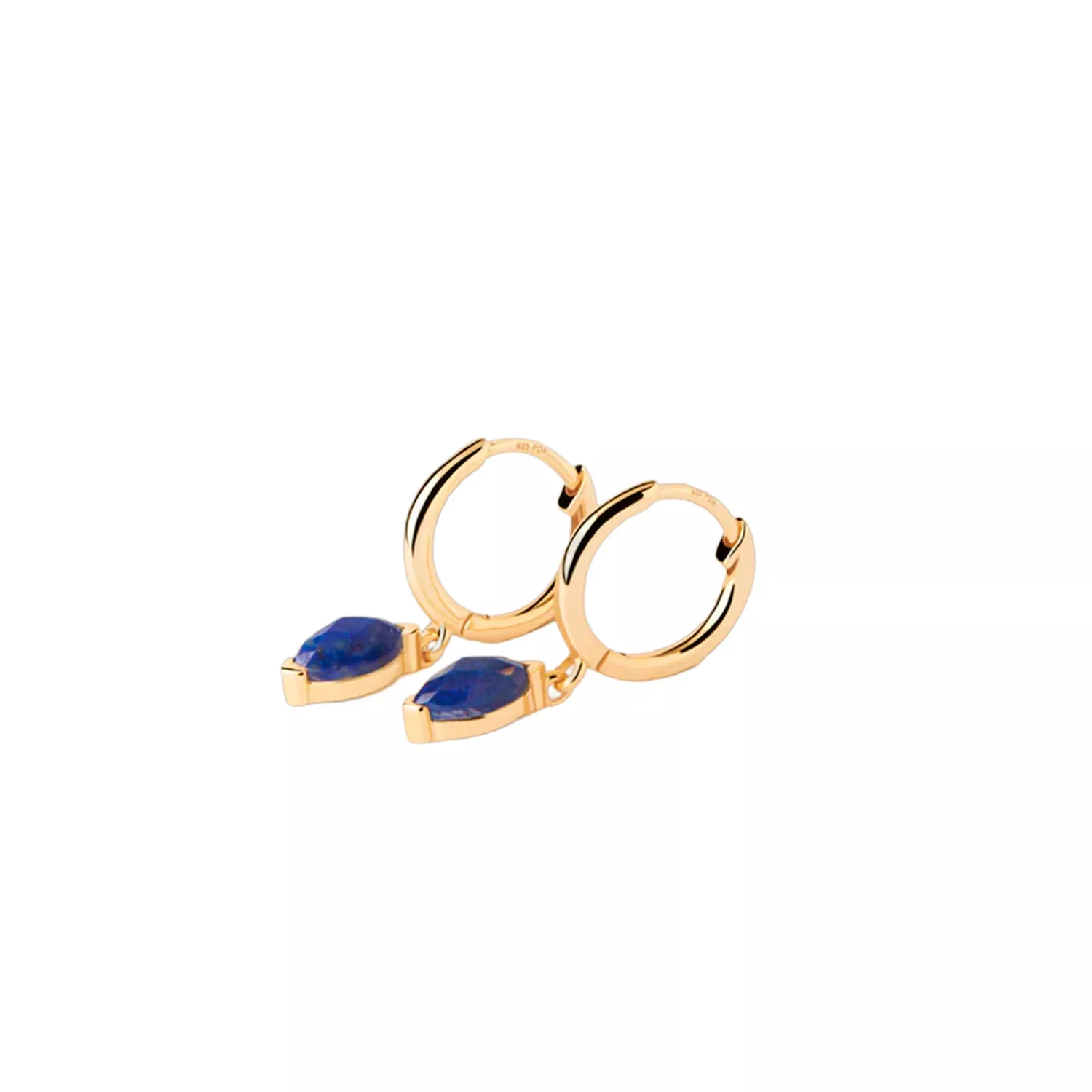 PDPAOLA Lapis Lazuli Nomad Øreringe 18 kt. Forgyldt Sølv AR01-A09-U