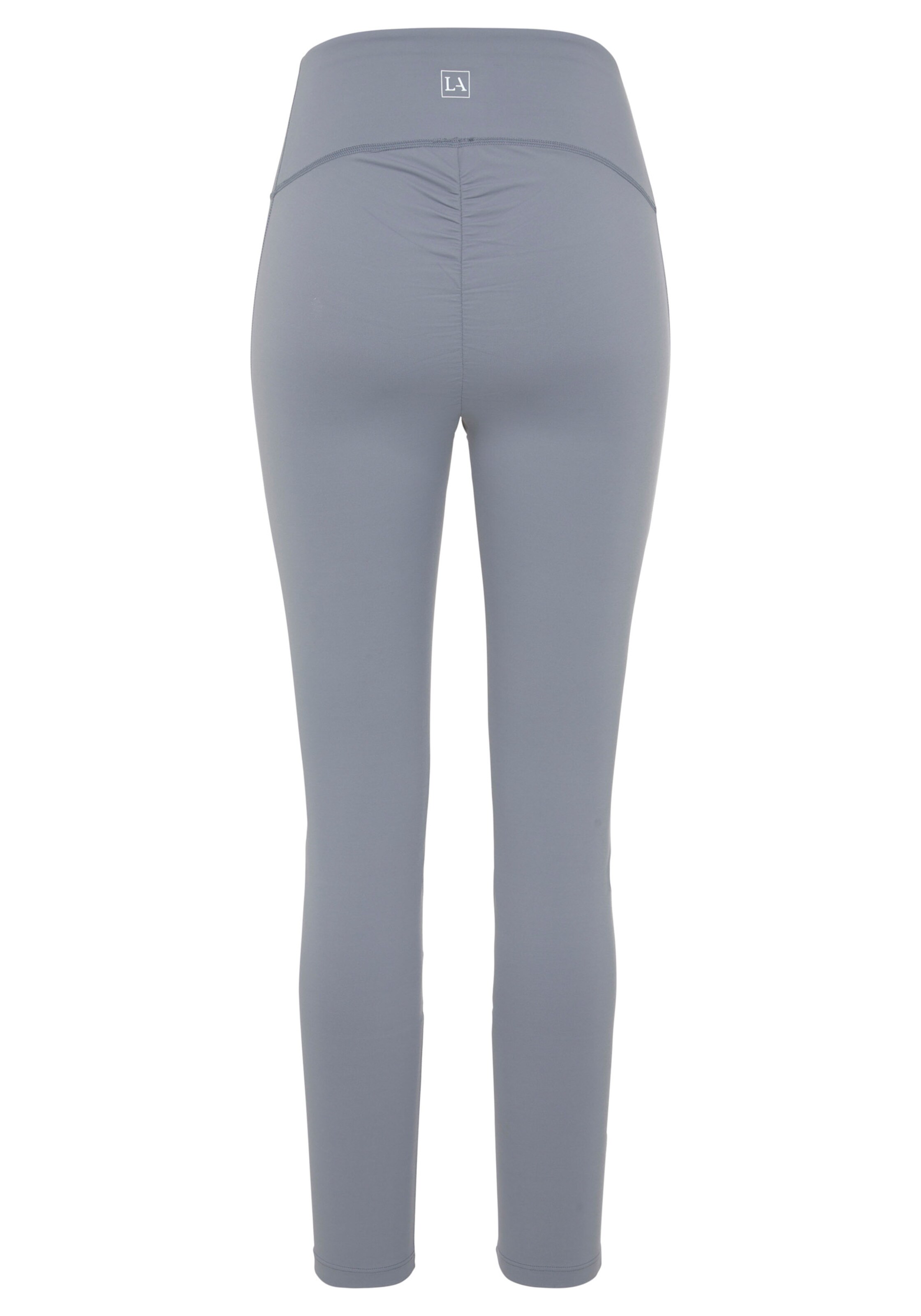 LASCANA ACTIVE Funktionsleggings in blau grau