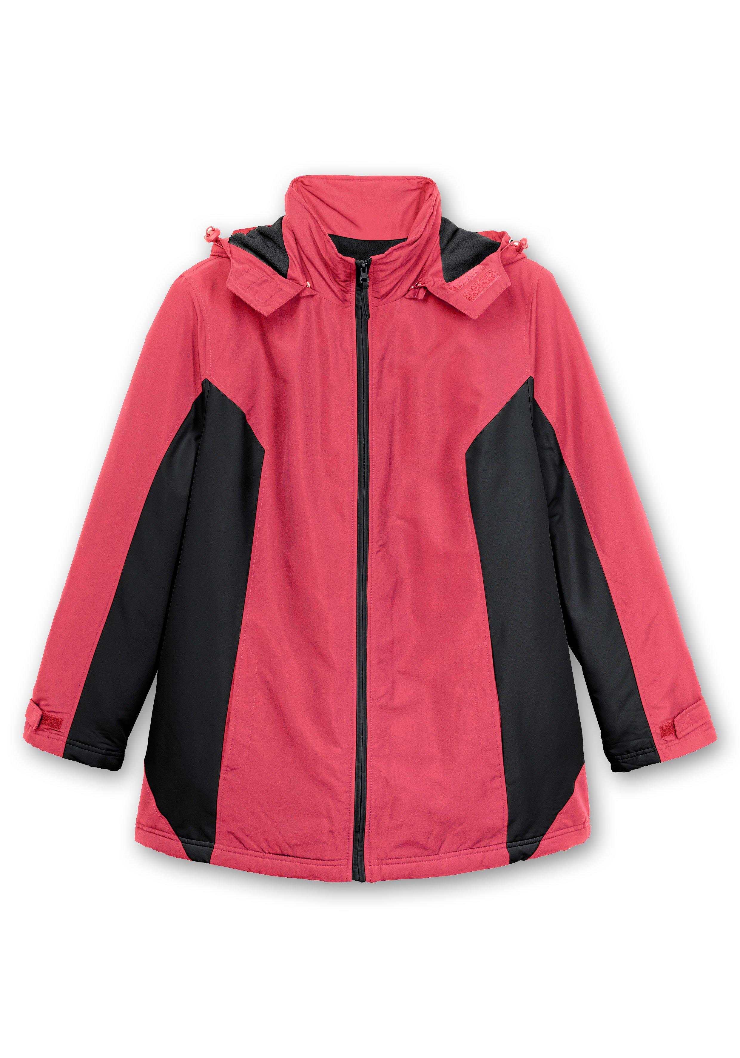 Funktions-Winterjacke mit Kontrastdetails