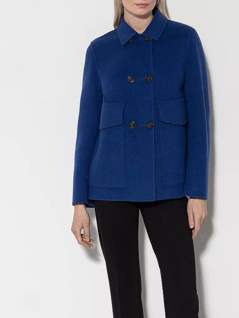 LUISA CERANO Wolljacke  dunkelblau