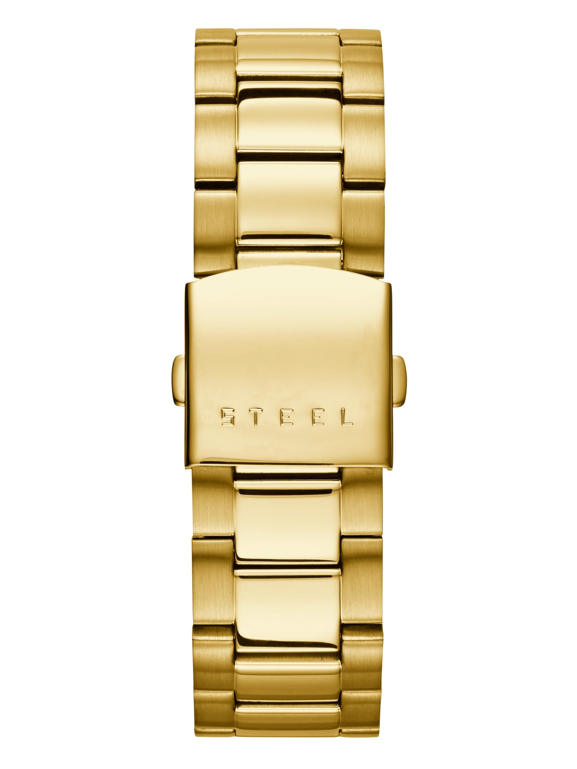 Relógio cronógrafo dourado