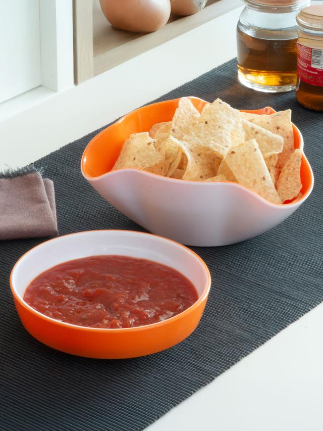 Snack- und Servierschale, 2-in-1
