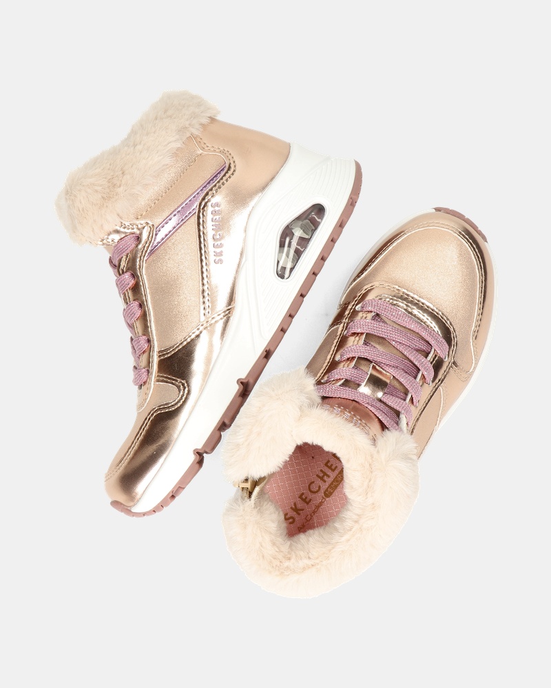 Skechers Uno Hoge sneakers  - goud