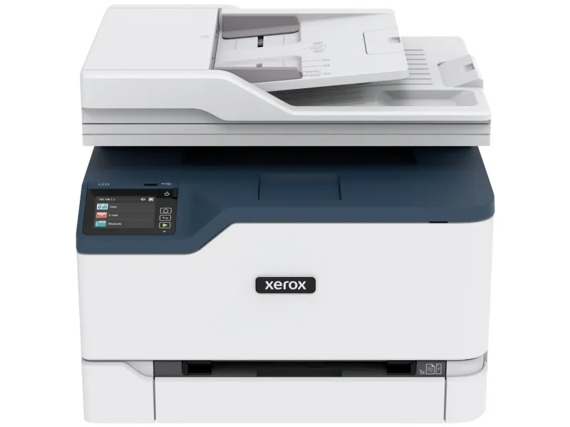 Xerox C235 - Multifunktionsprinter - farve - laser - Legal (216 x 356 mm) (original) - A4/Legal (medie) - op til 22 spm (udskriver) - 250 ark - 33.6 Kbps - USB 2.0, LAN, Wi-Fi(n), USB 2.0 vært - Green World Alliance returneringsprogram