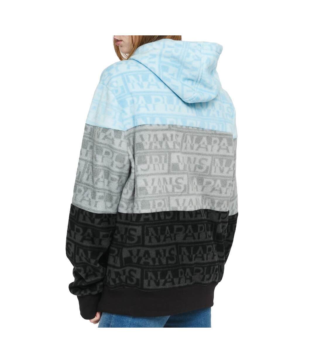 Sweat Bleu/Gris/Noir Femme Vans X Napapijri